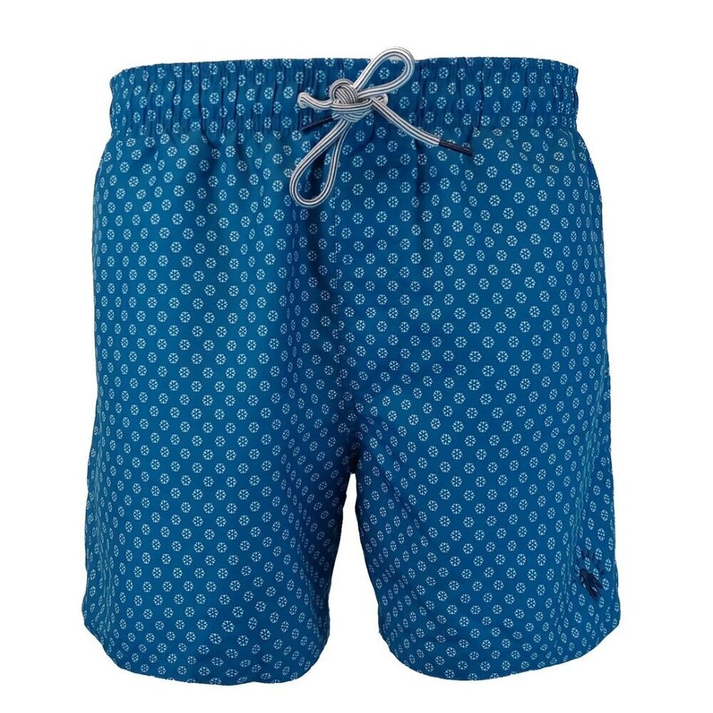 Ted Baker Teal Patterned Swim Trunks Shorts Size 3 - 2981